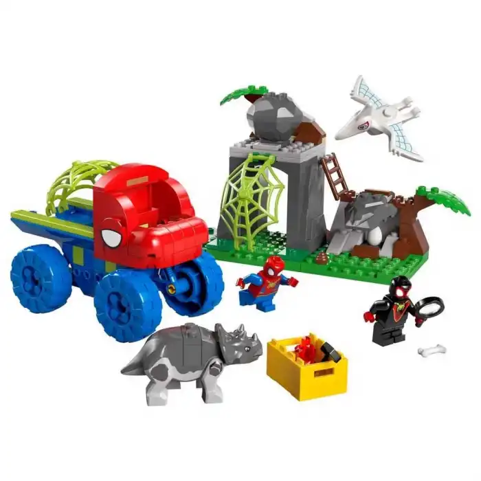 LEGO Marvel Spidey ve İnanılmaz Arkadaşları Spidey Ekibi Dinozor Kamyonlu Kurtarma 11199