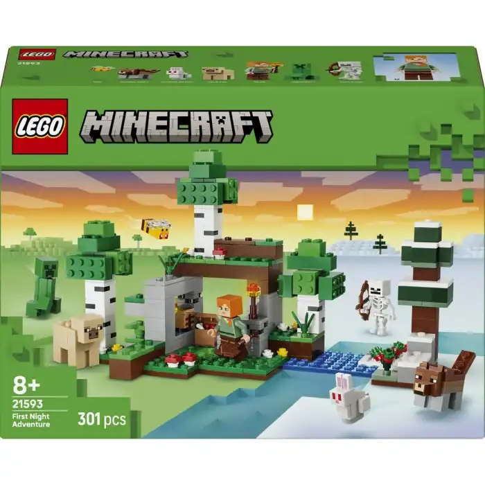 LEGO Minecraft İlk Gece Macerası 21593