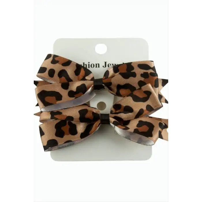 Leopar Desenli Pens Toka 2 Adet