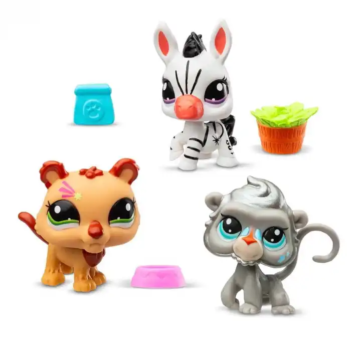 Littlest Pet Shop Minişler 3’lü Figür Seti S2