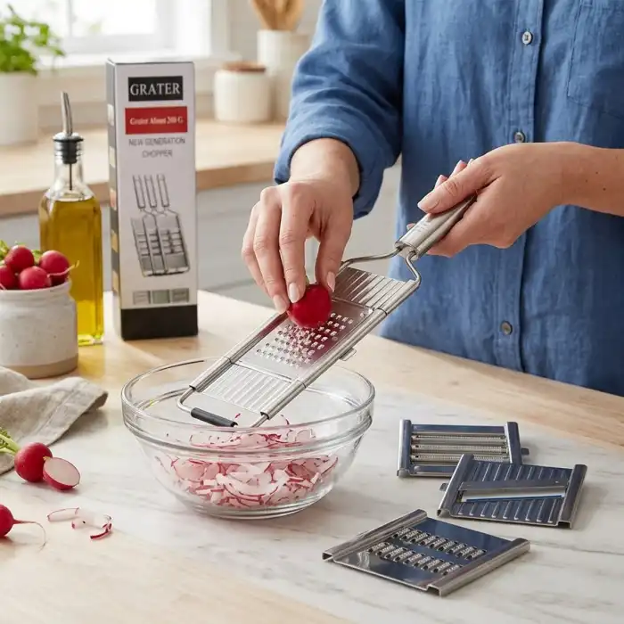 Lüx 3in1 Çelik Rende 260gr Bx40