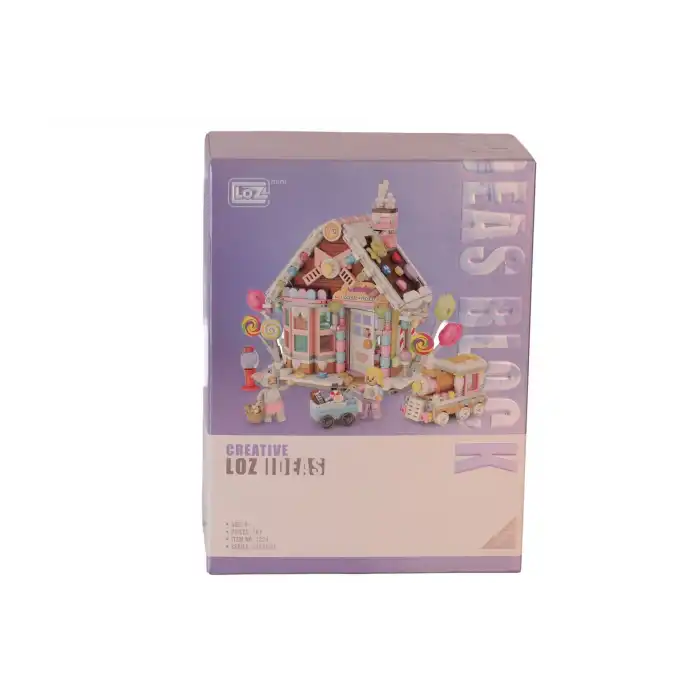 LZ-1224 LOZ ŞEKER EVİ 781 PARÇA BLOCK OYUNCAK