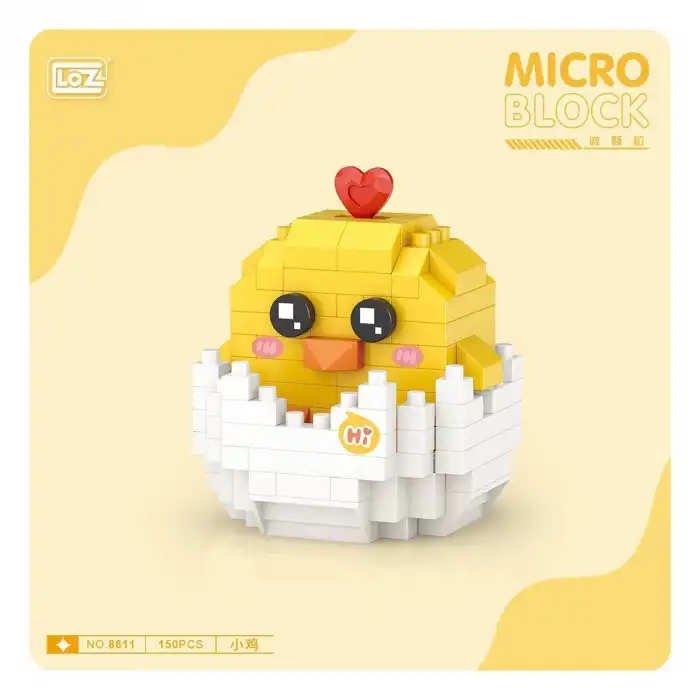 LZ8611 LOZ Blok Oyuncak Mini Poşet -Vagon