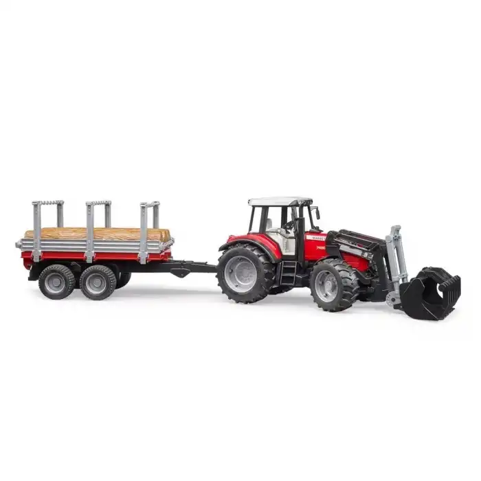 M. Ferguson 7480 ve Kütük Taş. Römork