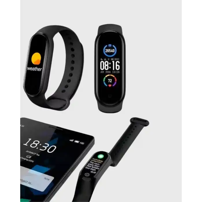M6 Akıllı Bileklik Ve Bluetooth Spor Kulaklık 2’li Set