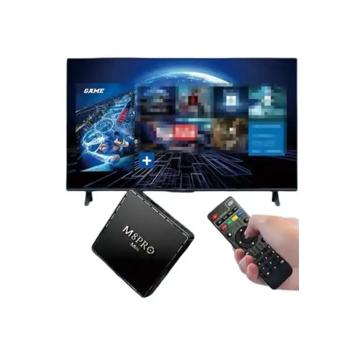 M8 PRO MINI 4 8 10 K HD HDR Android Tv 5G Retro 10000 Oyunlu