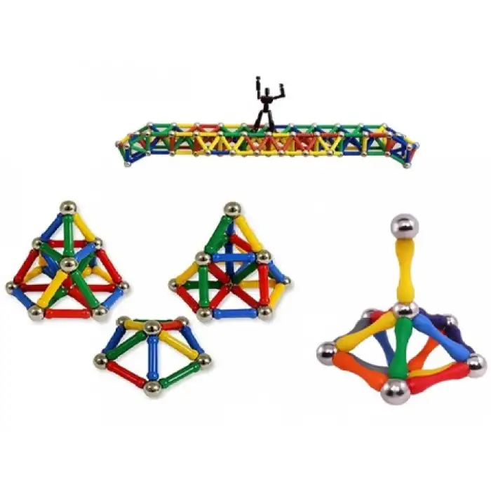 Magnastix 185 Parça Manyetik Lego Seti (336336)
