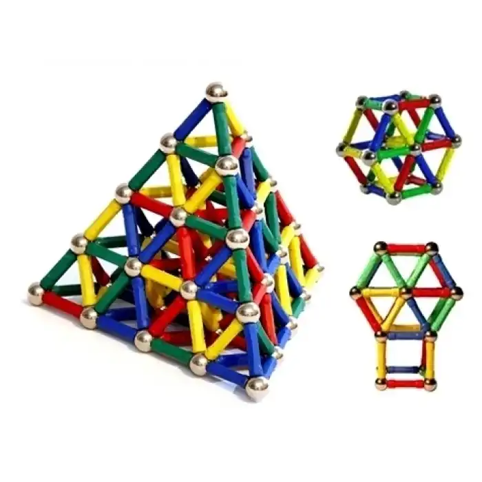 Magnastix 37 Parça Manyetik Lego Seti (336336)