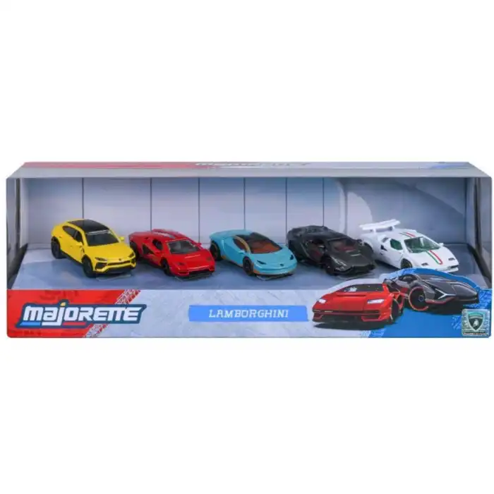 Majorette Lamborghini 5li Araç Seti