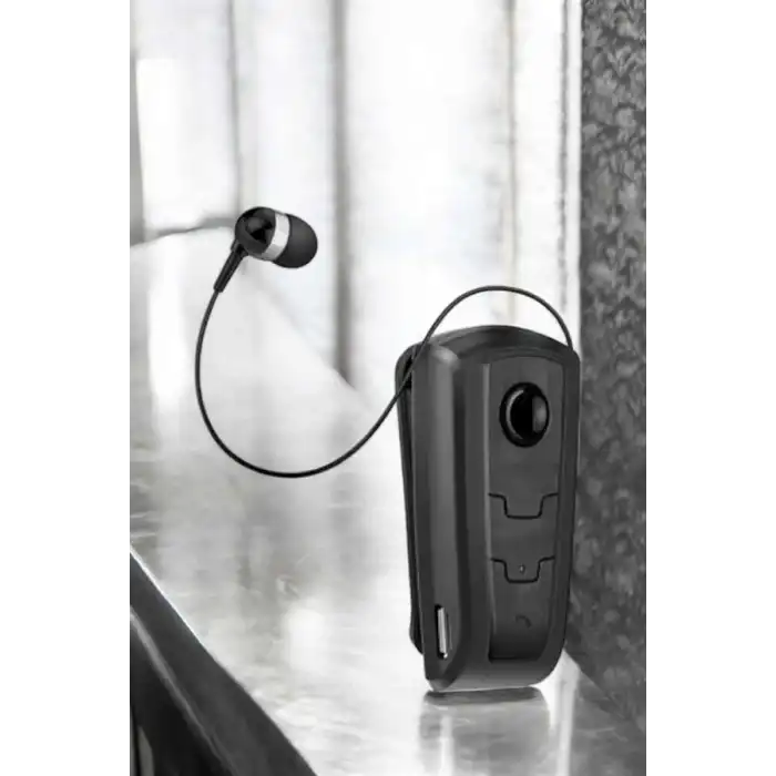Makaralı Bluetooth Kulaklık Kulak İçi Android İos Uyumlu Titreşimli