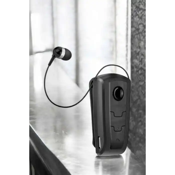 Makaralı Bluetooth Kulaklık Kulak İçi Android İos Uyumlu Titreşimli