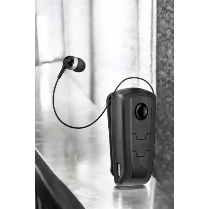 Makaralı Bluetooth Kulaklık Kulak İçi Android iOS Uyumlu Titreşimli