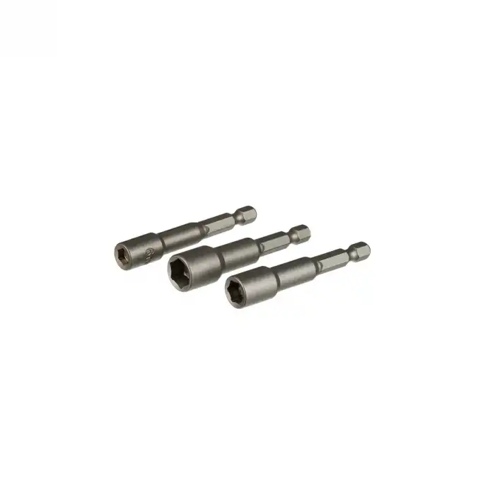 Manyetik Somun Adaptörü - 3 Lü Set 6,8,10x65 Mm