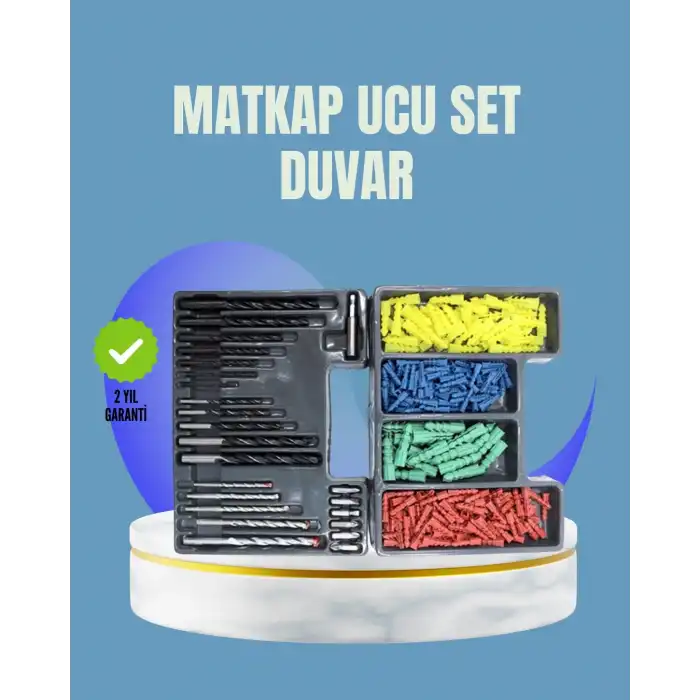 Matkap Ucu Seti Organizerli Çok Amaçlı Delme Uçları