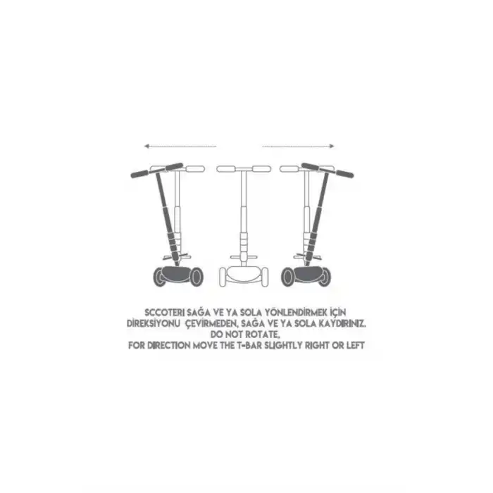 Maxi Twist Işıklı Scooter Pembe - 82244