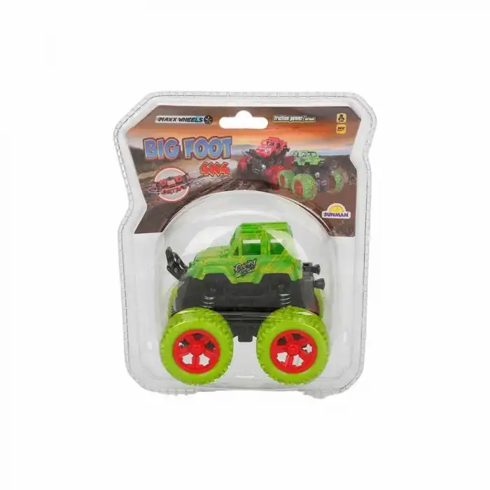Maxx Wheels Big Foot 4x4 Sürtmeli Araba -86841  - 1 adet stokta olan gönderilir