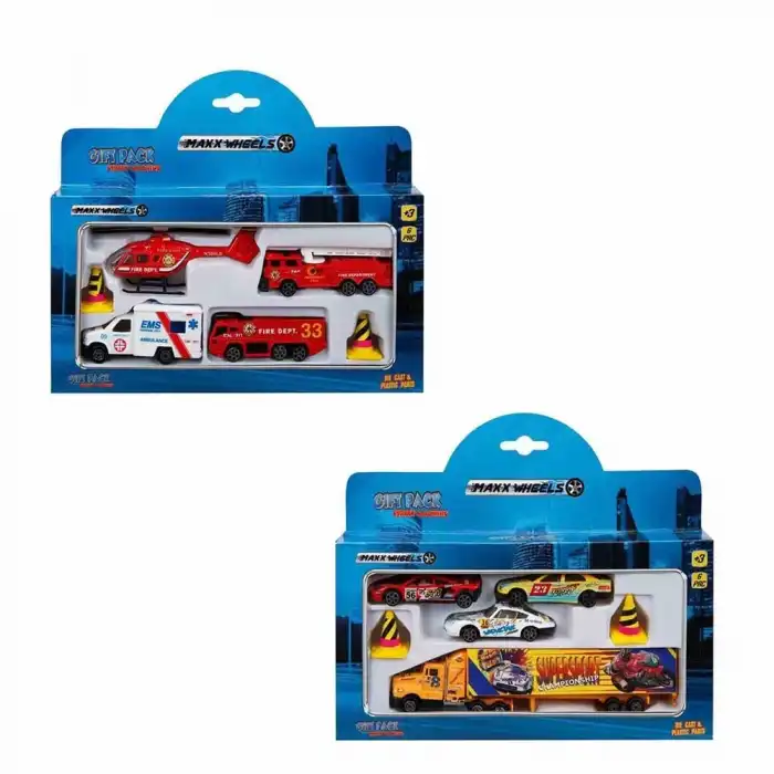 Maxx Wheels Mini Araç Seti