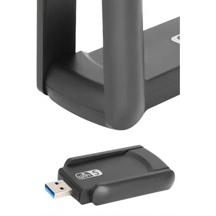 Mbps Wifi Alıcı Kablosuz Wifi Adaptörü Çift Band Çift Antenli