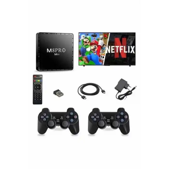 Medya Oynatıcı Smart Tv Wi-Fi 4K Android TV Box Medya Oynatıcı Android TV