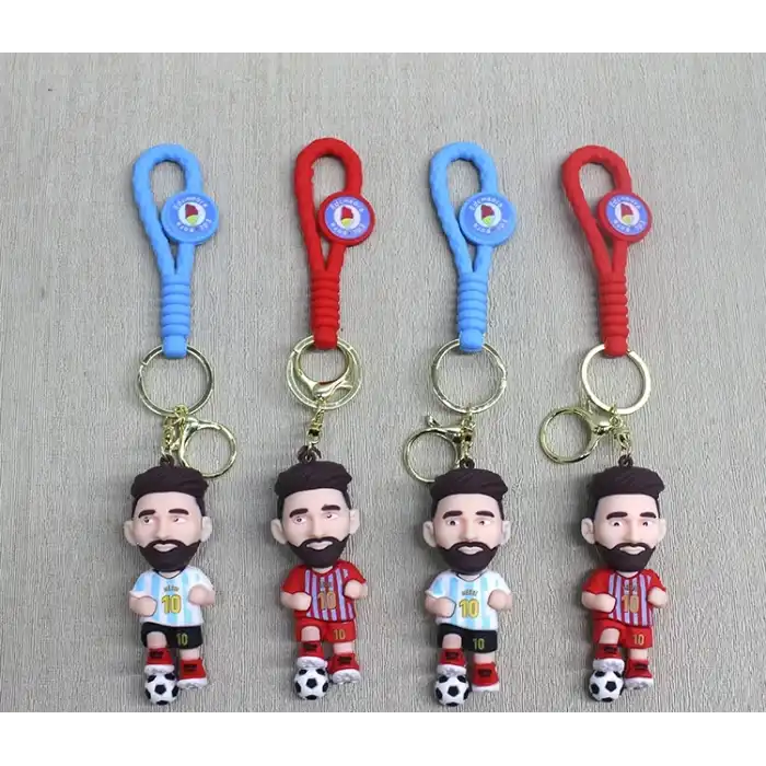 Messi Silikon Anahtarlık