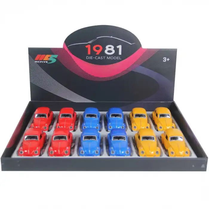 Metal Çek Bırak Klasik Araba 6636-18T