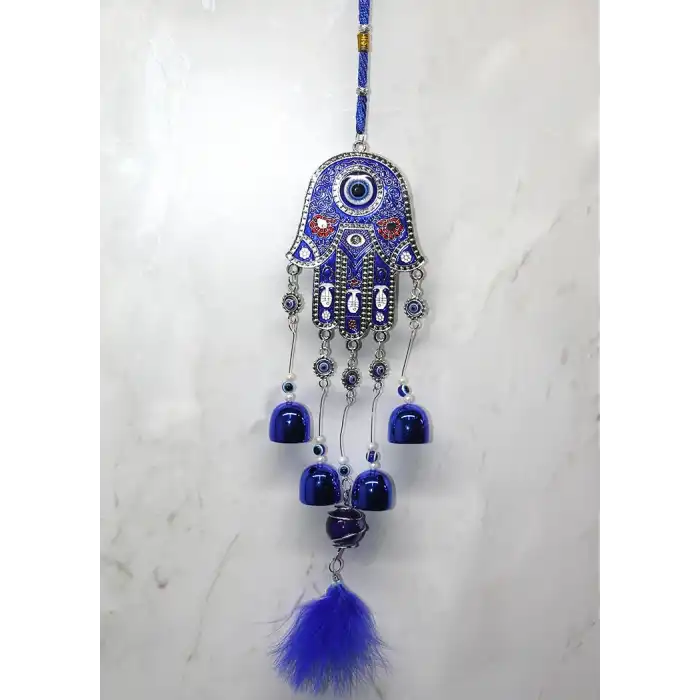 Metal Nazar Boncuğu Çan Model 18