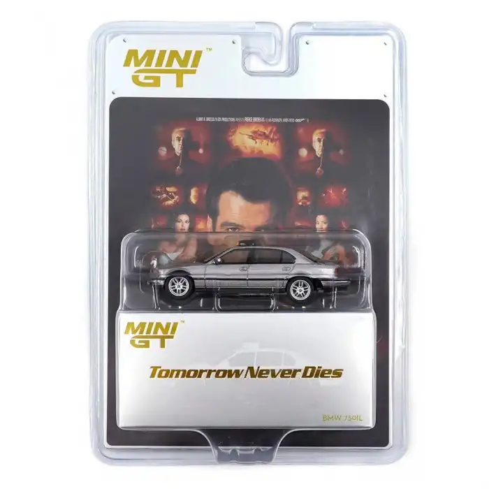 1/64 BMW 750IL Tomorrow Never Dies Blister Paket