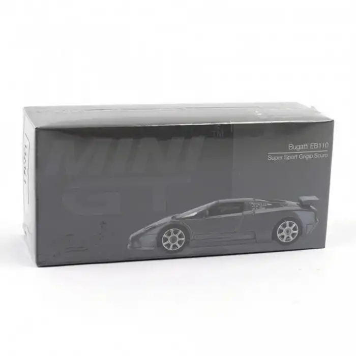 Mini GT 1/64 Bugatti EB110 Super Sport Grigio Scuro