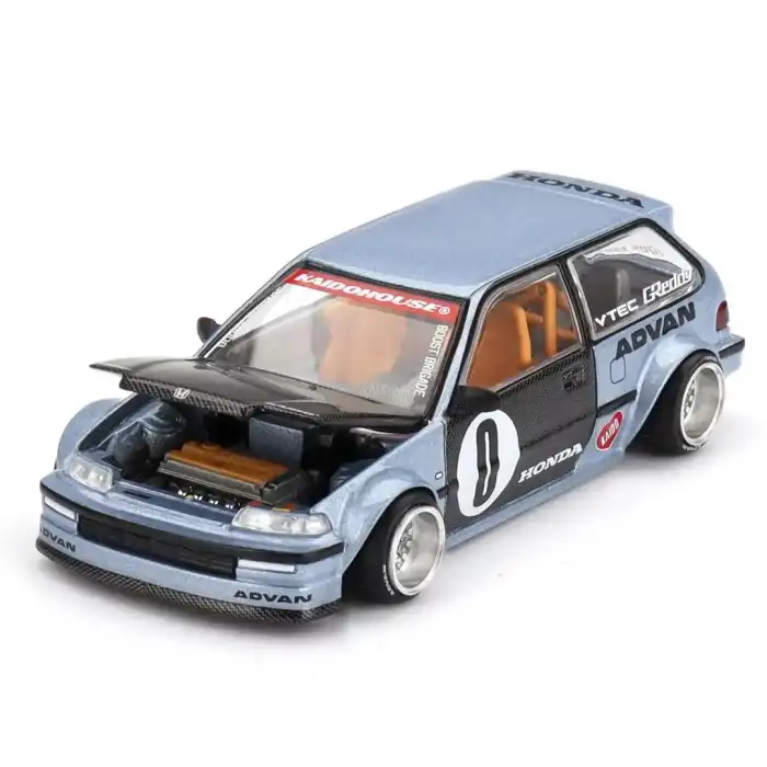 Mini GT 1/64 KaidoHouse Honda Civic (EF) Kaido Roulette V1