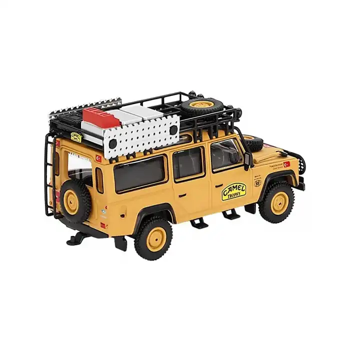 Mini Gt 1/64 Land Rover Defender 110 1989 Camel Trophy Turkey