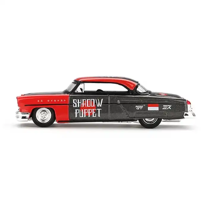 Mini GT 1/64 Lincoln Capri Hot Rod 1954 Shadow Puppet MINI GT x MIZU Diecast