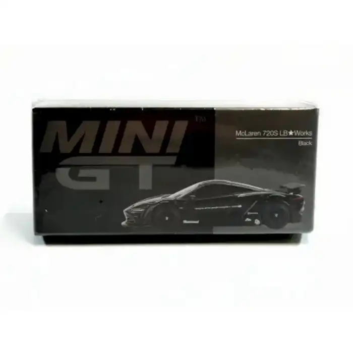 Mini GT 1/64 McLaren 720S LB Works Black