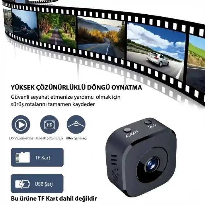 Mini Wi-Fi Güvenlik Kamerası