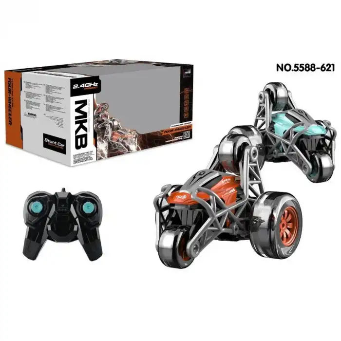 MKB-5588-617 Kumandalı Şarjlı Four Wheeler  Stunt Car
