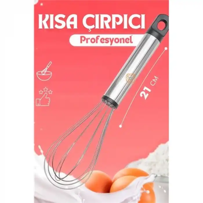 BX 21 cm Metal Çırpıcı