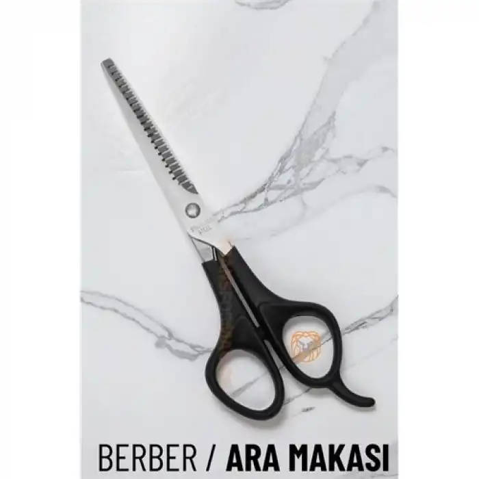 Profesyonel Çelik Berber Kuaför Ara Makası | Berber Kuaför Saç İnceltme Makası  716939