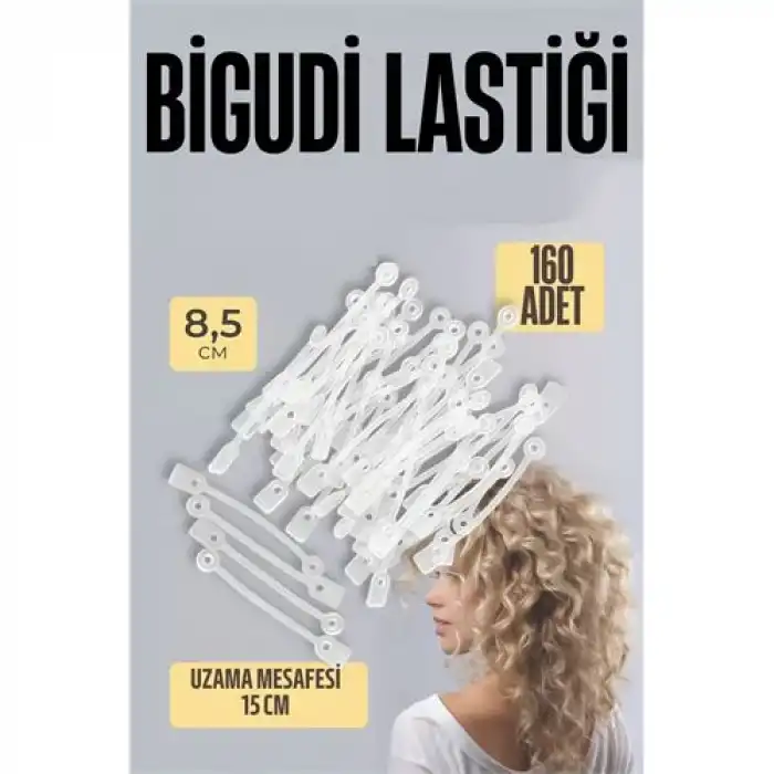 BX Bigudi Lastiği Perma Lastikleri 144 ADET