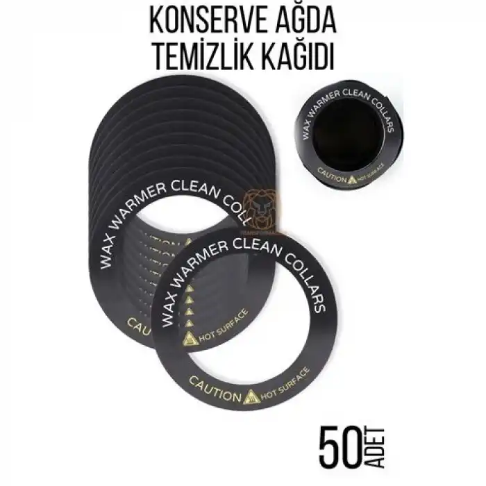 Konserve Ağda Koruyucu Karton Temizlik Kağıdı 50 Adet