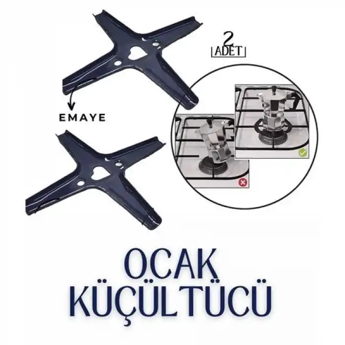 BX Mutfak Gazlı Ocak Küçültücü 2 adet Brokis Design