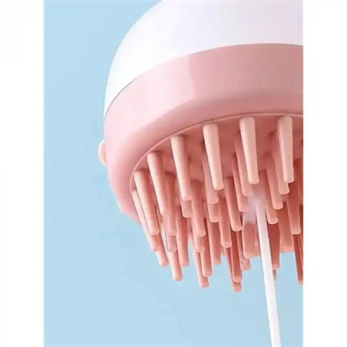 BX Şampuan Hazneli Silikon Peeling ve Masaj Fırçası