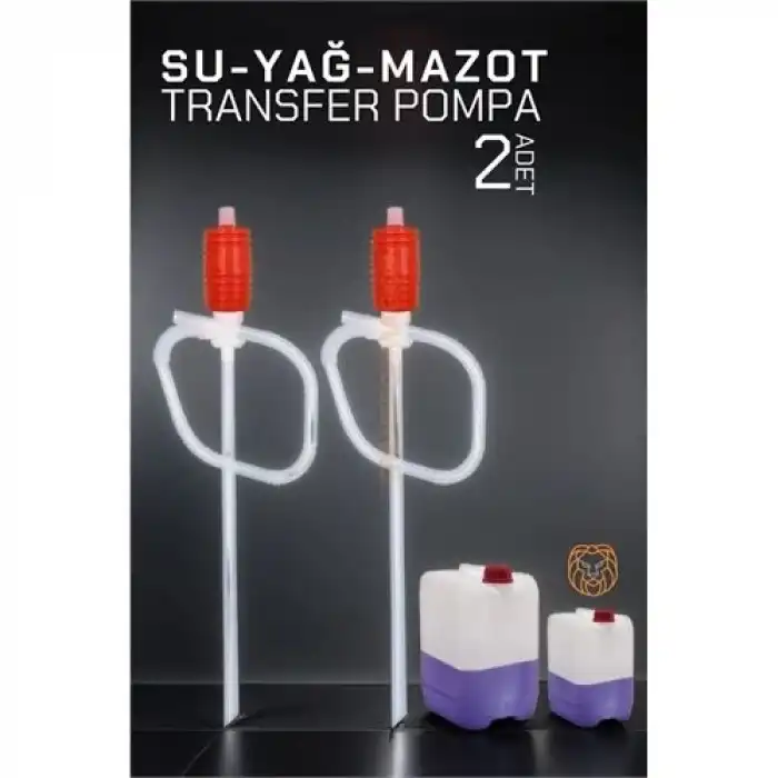 Sıvı Transfer Pompası 2 ADET Su Yağ Mazot