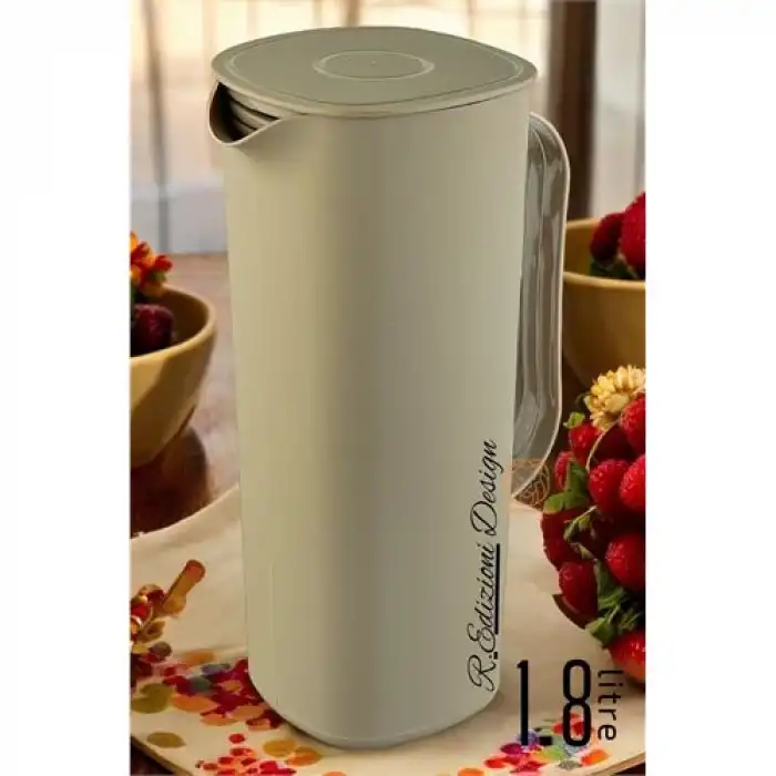 BX Tasarım Sürahi R.Edizioni 1800 ml Latte