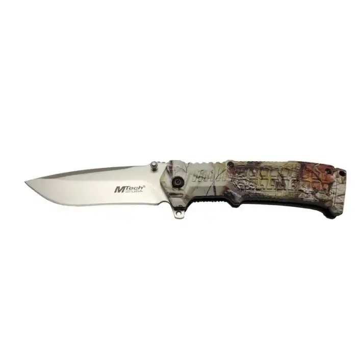 Eco Lounge Mtech 465 Kamp Çakı 21cm - Yarı Otomatik, Kemerlikli, Plastik Sap