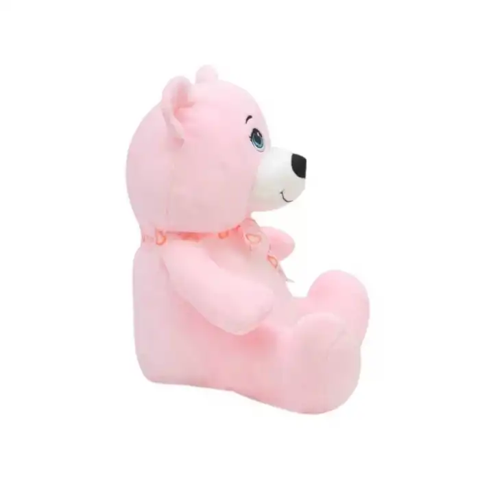BX  1022P Göbekli Ayı 28 cm Pembe -Selay Oyuncak