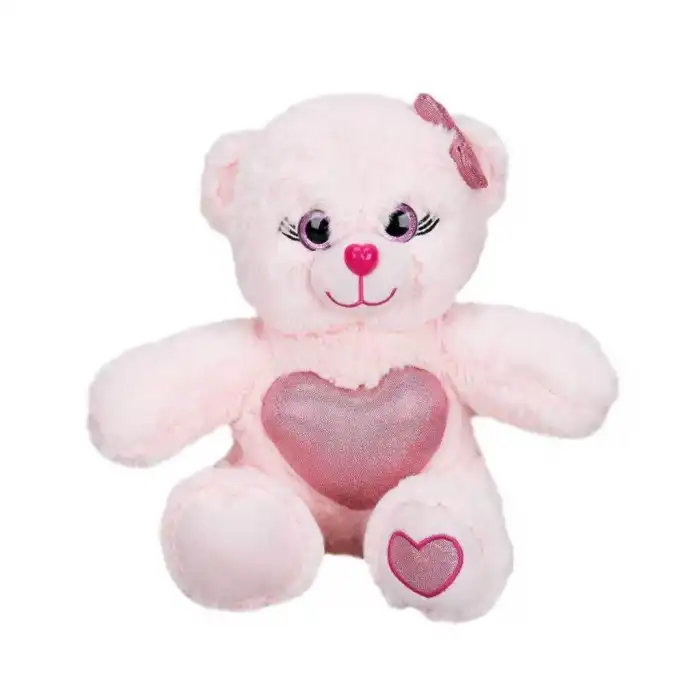 BX 1512 Renkli Peluş Ayı 26 cm -Sunman