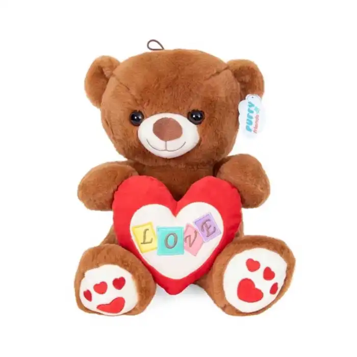 BX  4762 Peluş Ayı Kalpli 30 cm