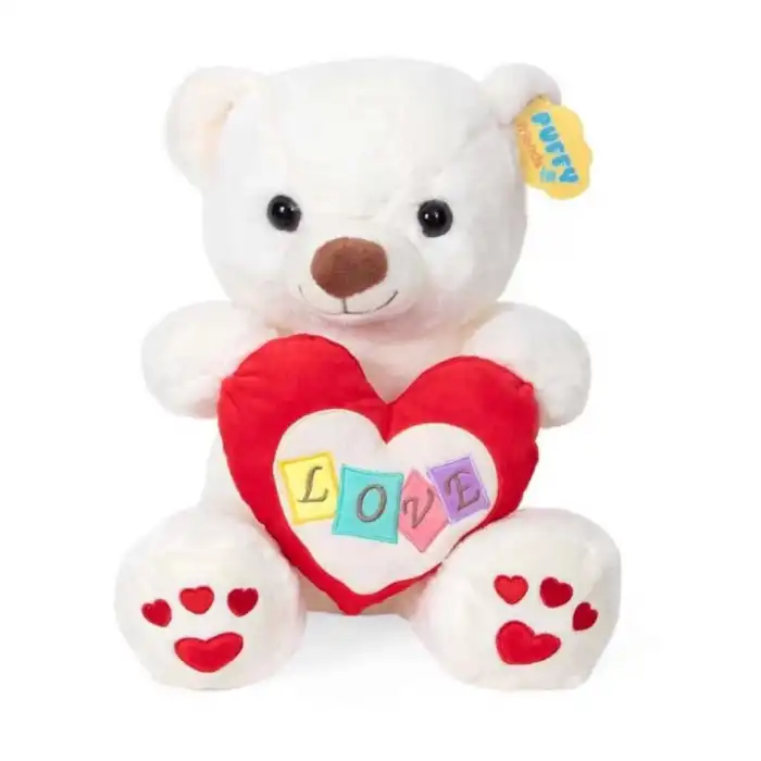 BX  4762 Peluş Ayı Kalpli 30 cm