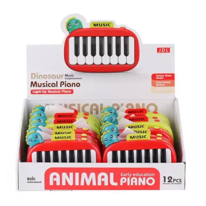 BX  8898-1B Dinazor Işıklı Müzikal Baby Piano