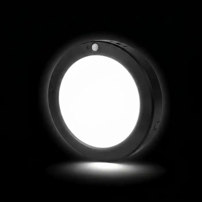 Noas YL14 1810 S Sensörlü 20W Led Spot 6500K Siyah Kasa