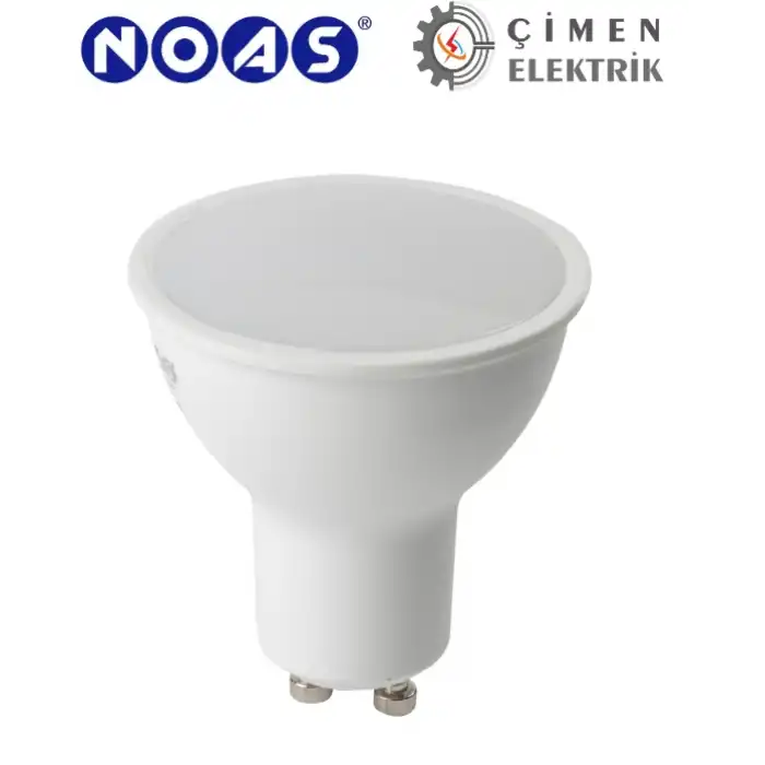 NOAS YL91 0701 7W Led Çanak Ampül 6400K Beyaz Işık GU10 Duy